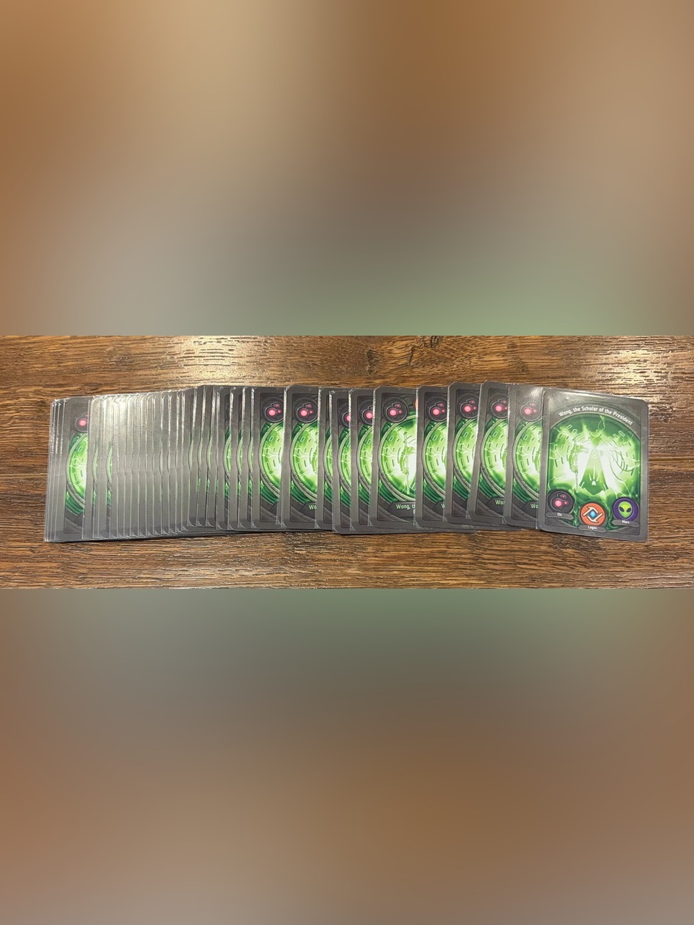 KeyForge Archon Deck - Wong, the Scholar of the President